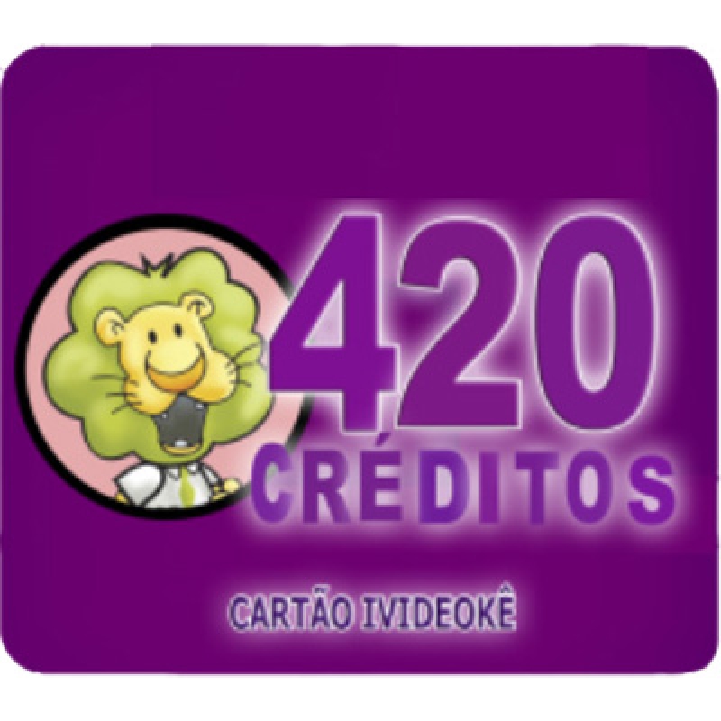 imagem             Cartão pré-pago 420 créditos Para Ivideokê Mini 8162/Pop200/Pop 300/Pro 750/Pro 950/Pro 850/Vsk 1.0/Vsk 2.0/Vsk 3.0/Vsk2.5/EZ-850 