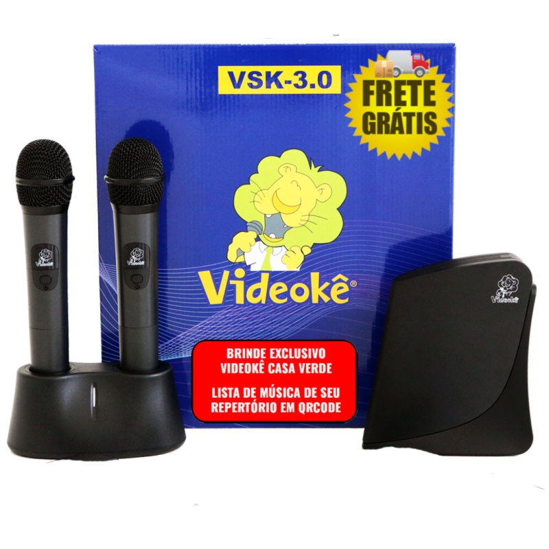 imagem                                                                                                            VIDEOKÊ VSK 3.0 com 11999 Músicas. Pacotes Mús. Nacionais ( Mem+ 1 ao 37).Pacotes Mús. Americanas ( IUSA ATÉ INT 13). Pacotes Mús. Japonês ( JAP ATÉ JAP 8 C )+ Pacotes Mús.Evangelicas +Pacotes Mús. Infantis