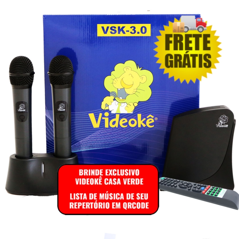 imagem                                                                                   VIDEOKÊ VSK 3.0  com 12.789 Músicas Pacotes Mús.Nacionais(Mem+1 ao 41E)+Pacotes Mús. Americanas( IUSA ATÉ INT15K)+Pacotes Mús. Japonesas (JAP ATÉ JAP 8C ) + Pacotes Mús.Evangelicas +Pacotes Mús. Infantis 