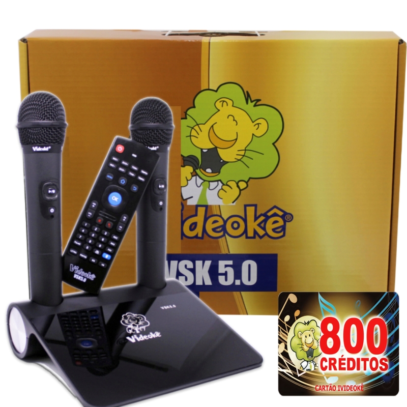 imagem                                                                                                                                               VIDEOKÊ VSK 5.0 com 11.999 Músicas Pacotes Mús.Nacionais(Mem+1 ao 37)+Pacotes Mús. Americanas( IUSA ATÉ INT13)+Pacotes Mús. Japonesas (JAP ATÉ JAP 8C ) + Pacotes Mús.Evangelicas +Pacotes Mús. Infantis + 800 CREDITOS